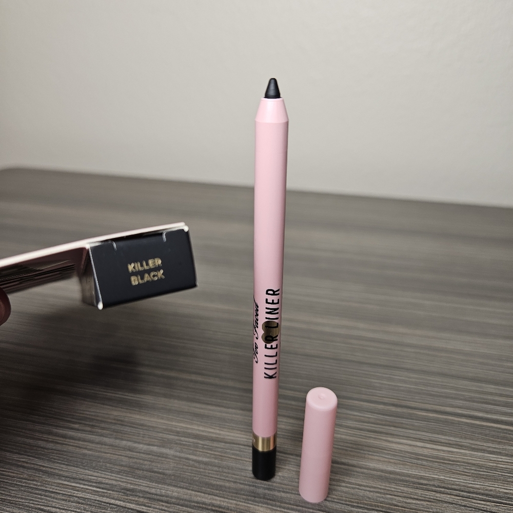 Too Faced Killer Liner Waterproof Eyeliner Killer Black new in box - Picture 3 of 3